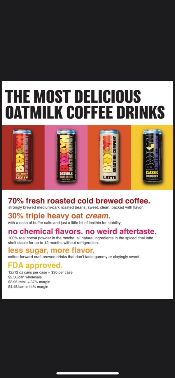 Oatmilk Spiced Chai Latte - RTD Cans - Image 3